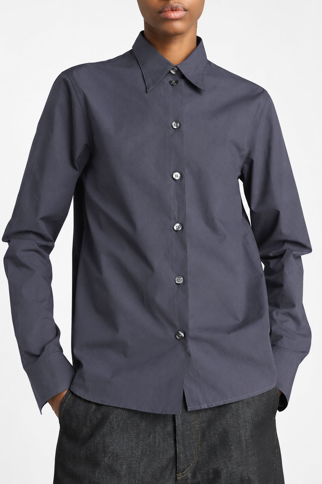 Soeur, Bluse Lavinia in Bleu Nuit