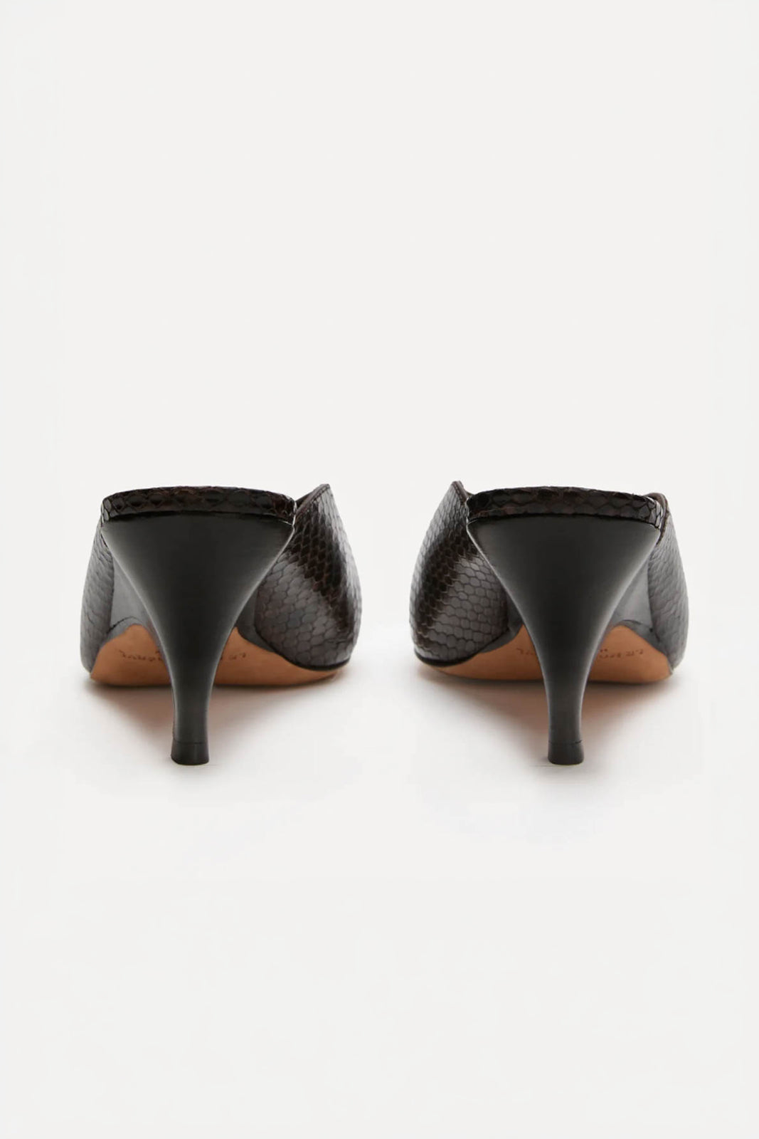 Le Monde Béryl, Sandalen Petra Mule in Chocolate