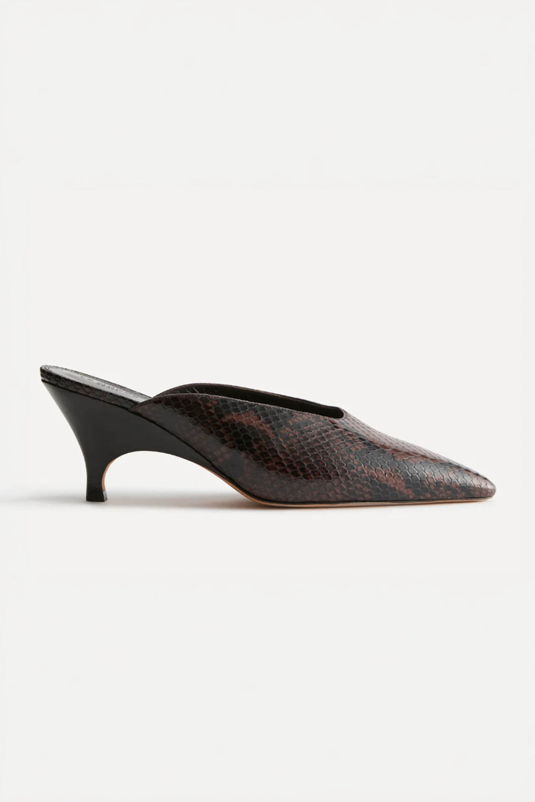 Le Monde Béryl, Sandalen Petra Mule in Chocolate