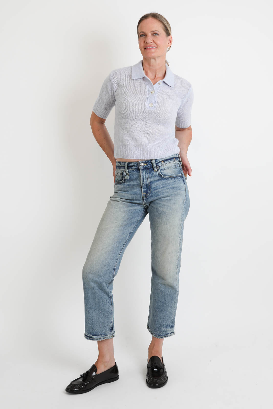 Lisa Yang, Pullover Masy in Sea Breeze