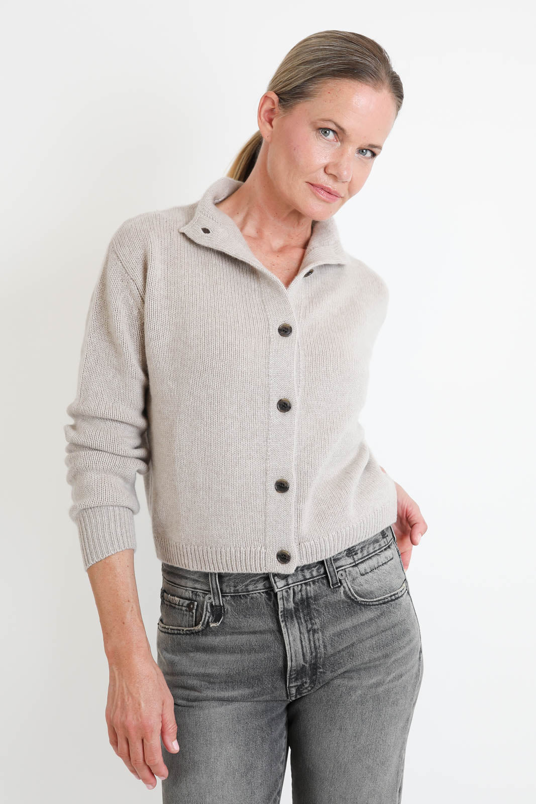 Lisa Yang, Cardigan Zirelle in Sand
