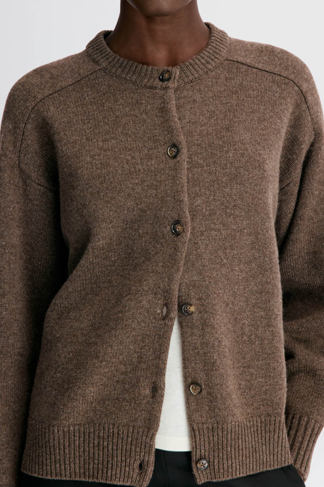 Loulou de Saison, Cardigan Aidar Long in Grizzly