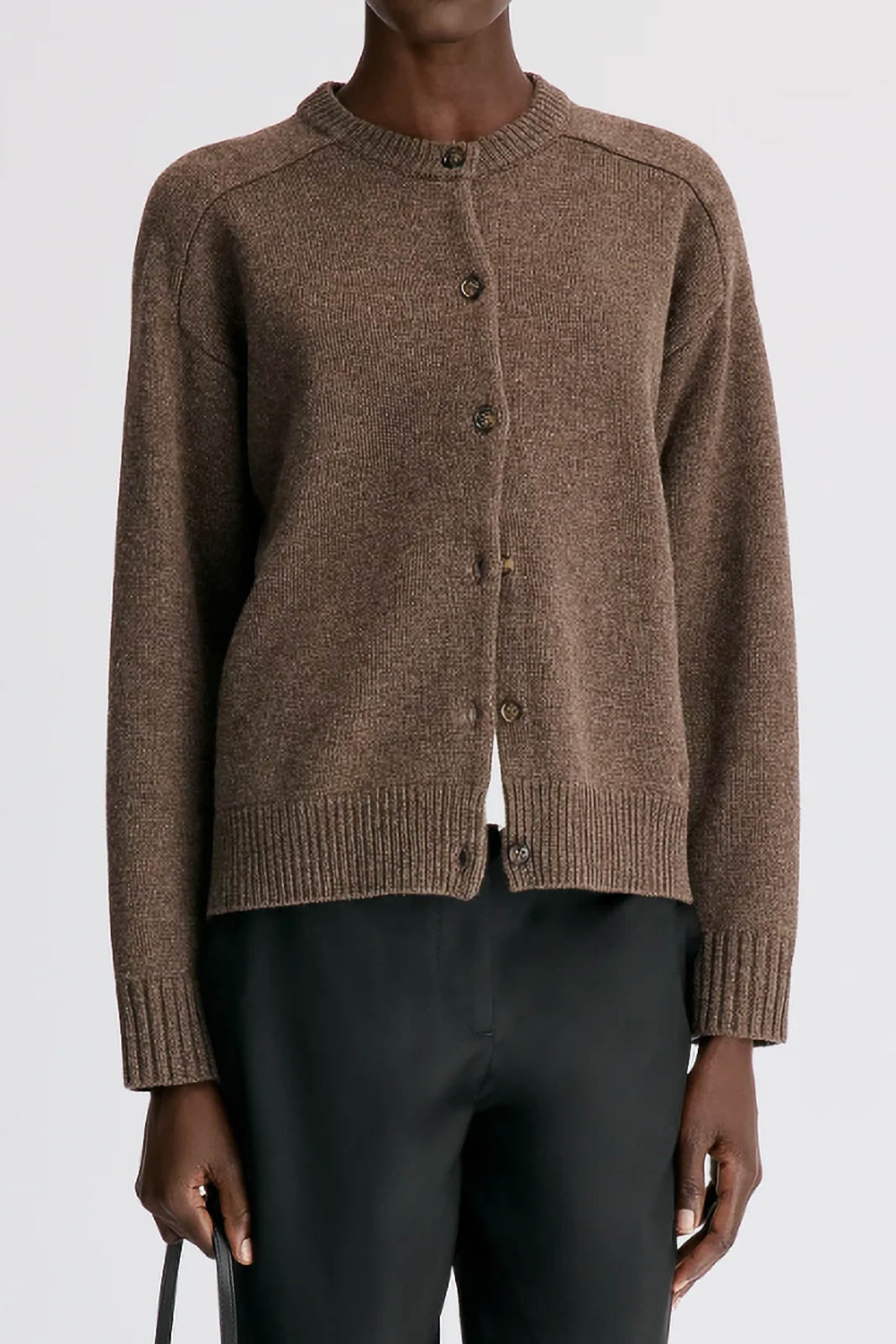 Loulou de Saison, Cardigan Aidar Long in Grizzly