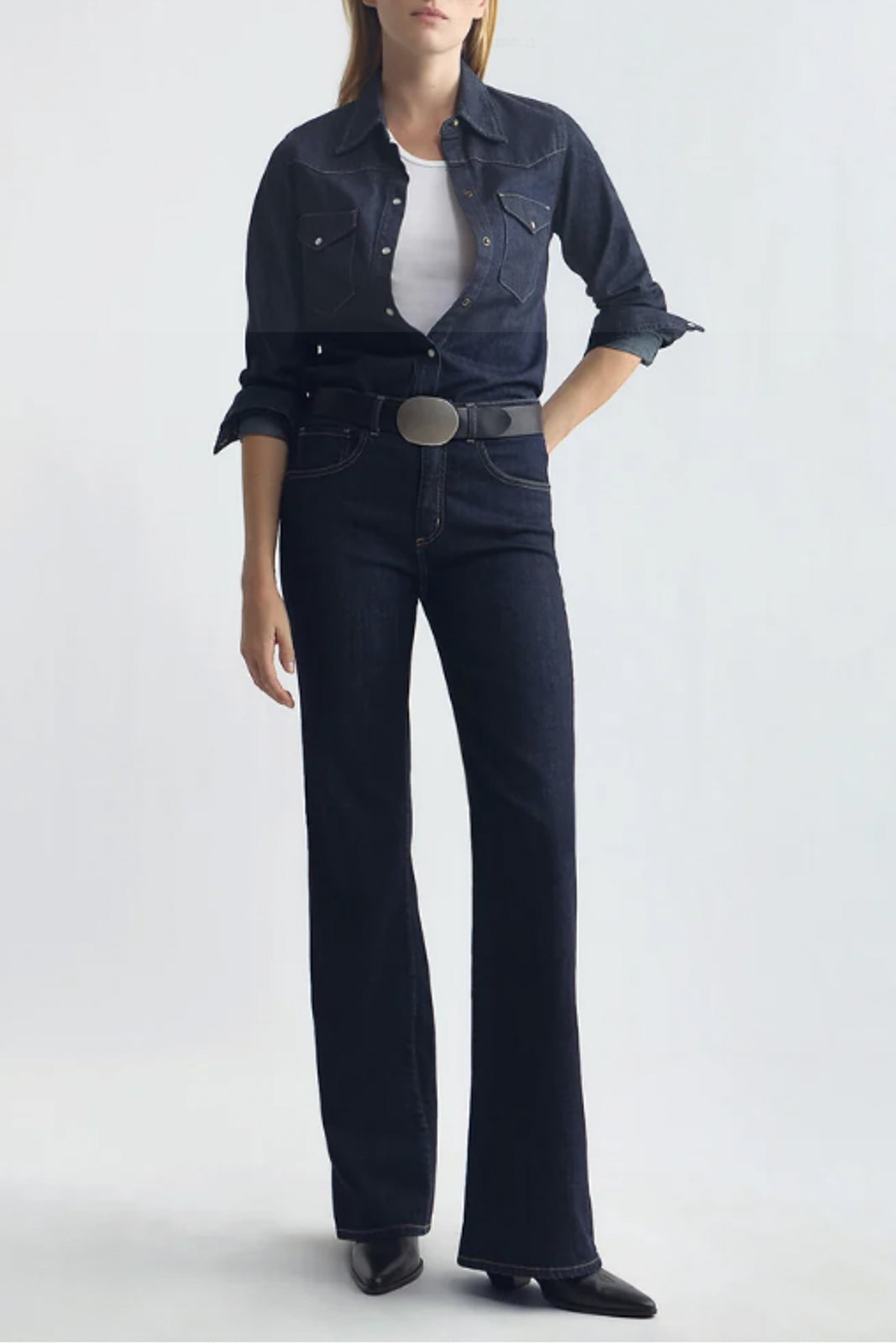 Nili Lotan, Jeans Celia in Indigo Rinse