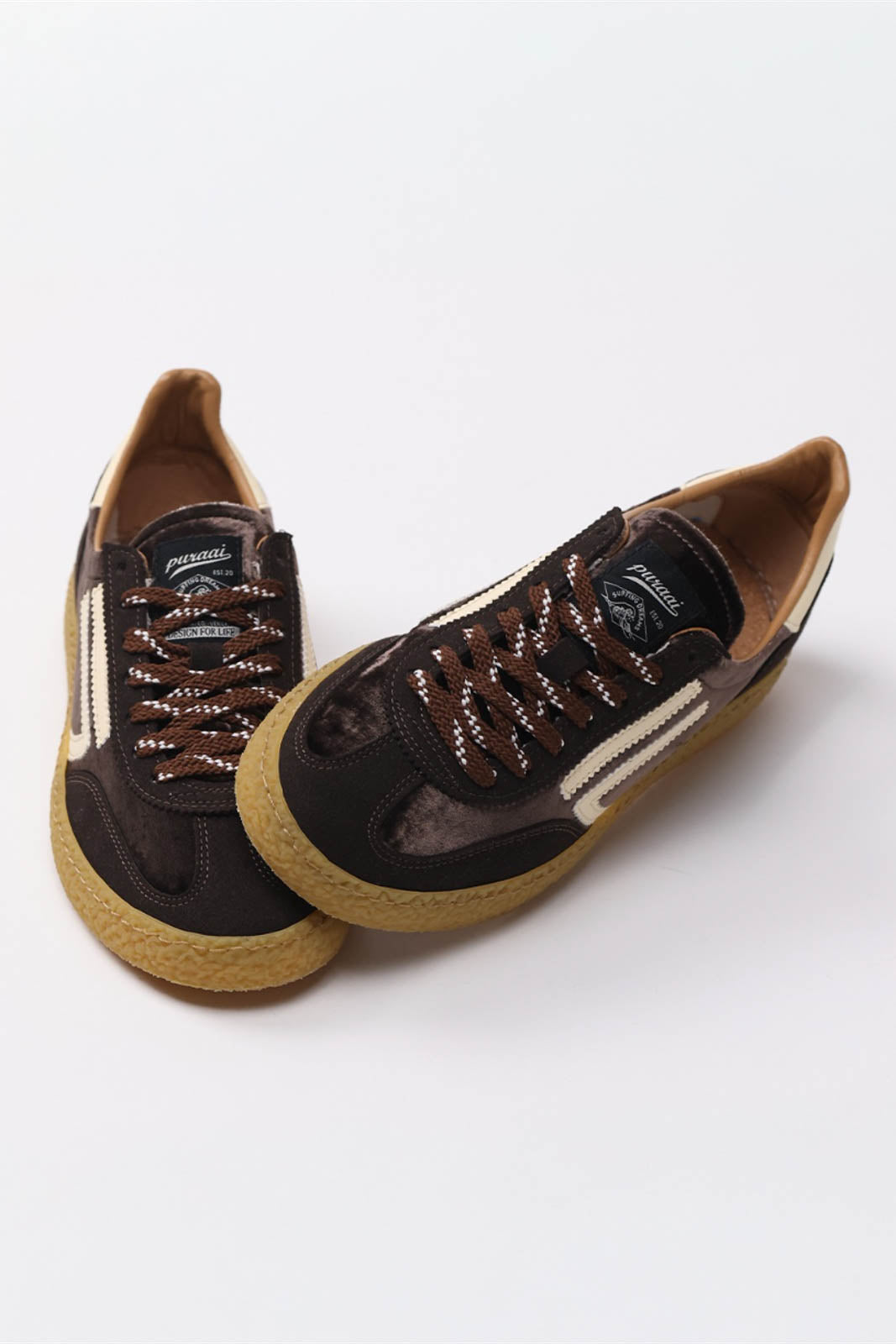 Puraai, Sneakers XS in Tiramisu