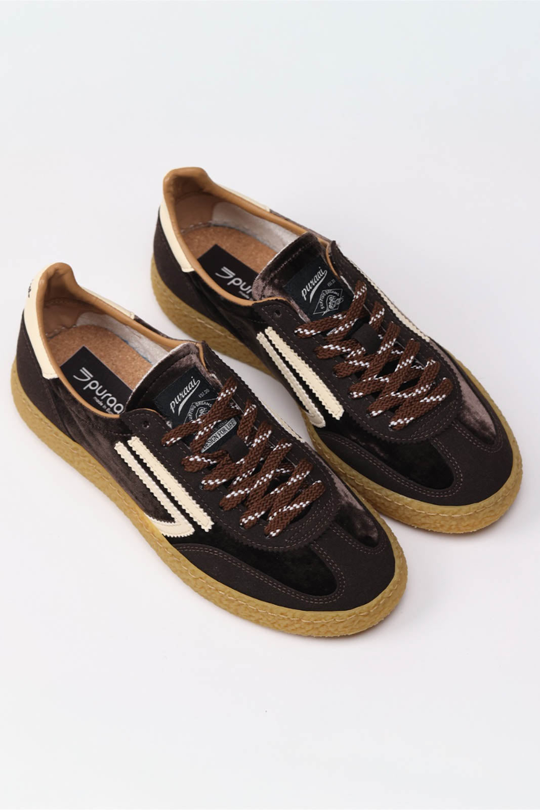Puraai, Sneakers XS in Tiramisu