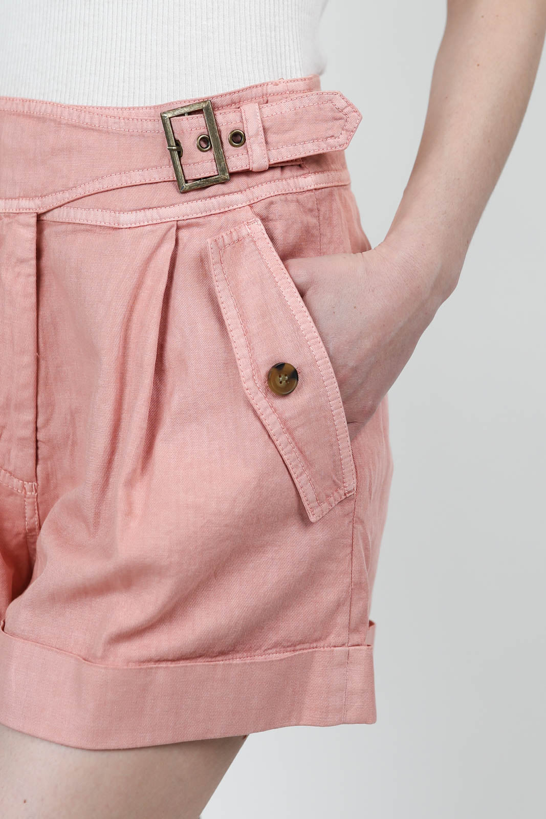 Shorts Tobby in Vieux Rose