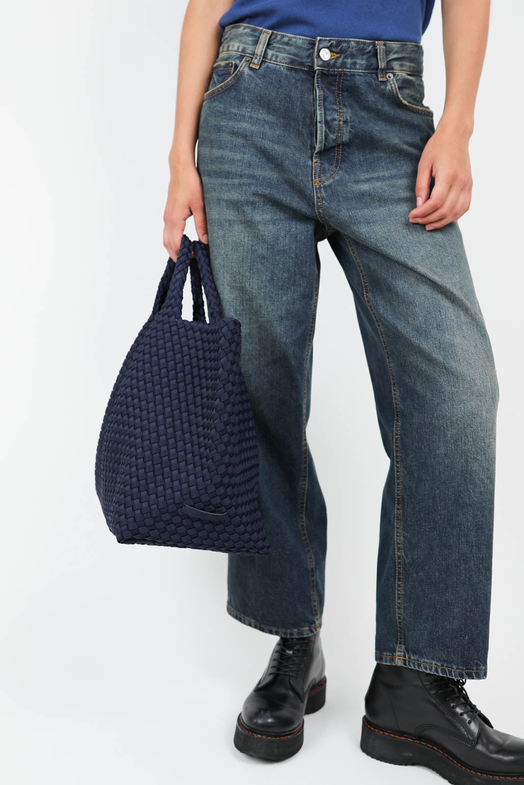 Tasche St. Barths Large in Ink Blue