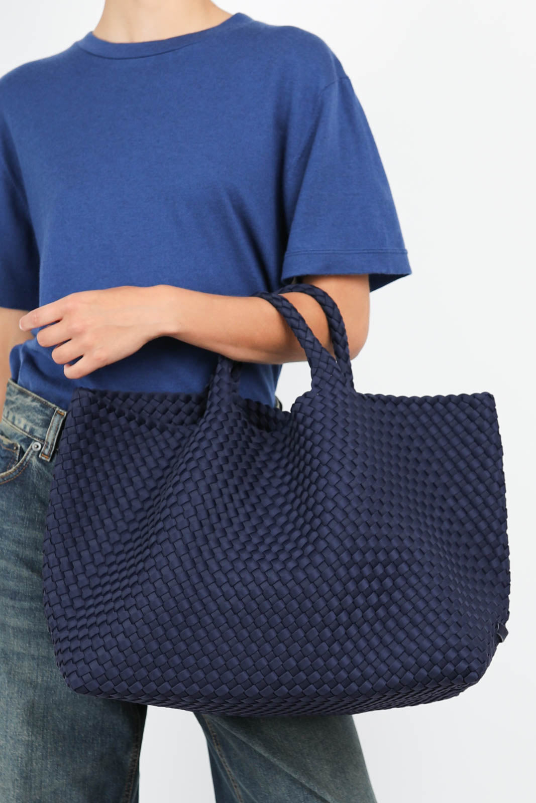 Tasche St. Barths Large in Ink Blue