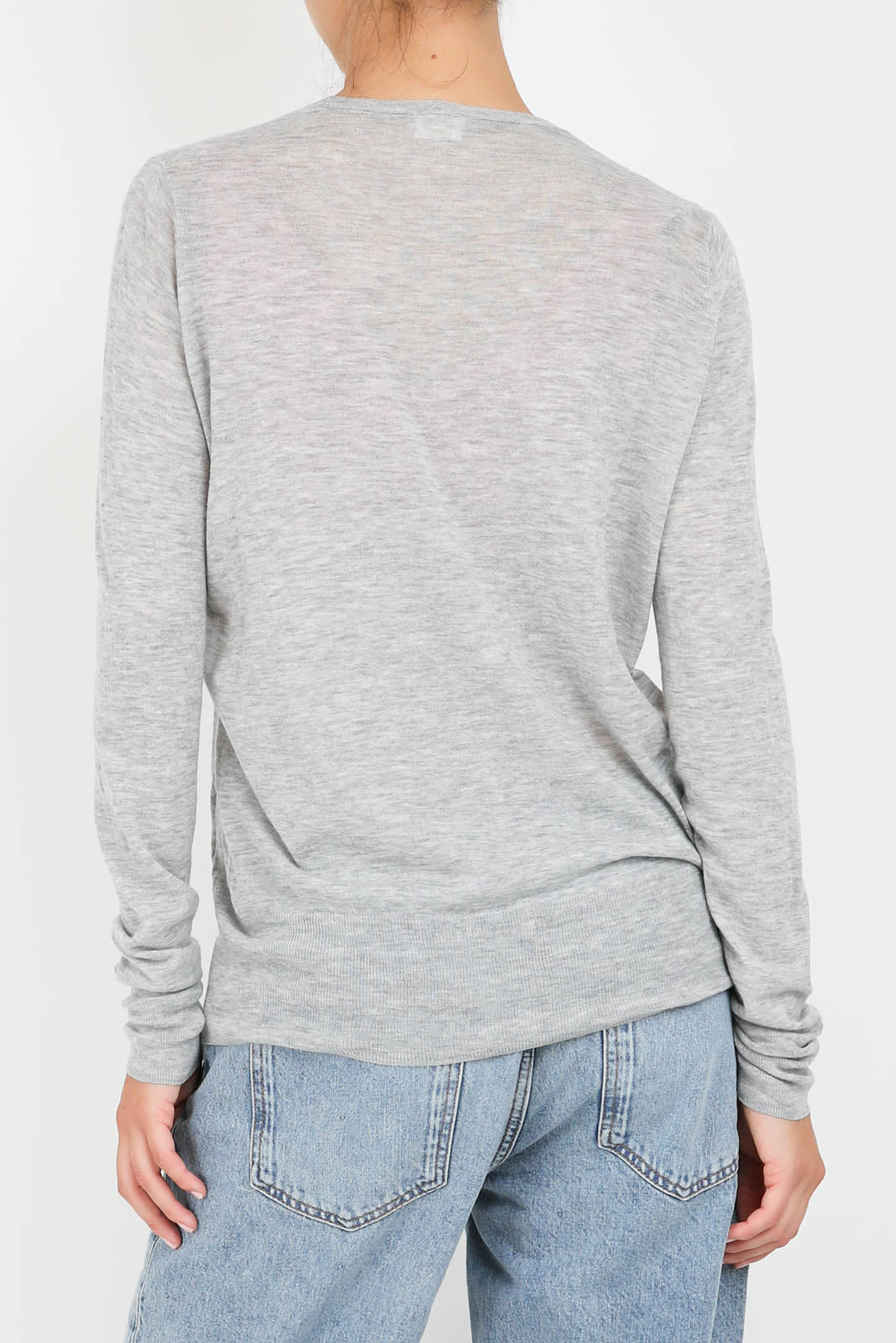 Pullover in Grau