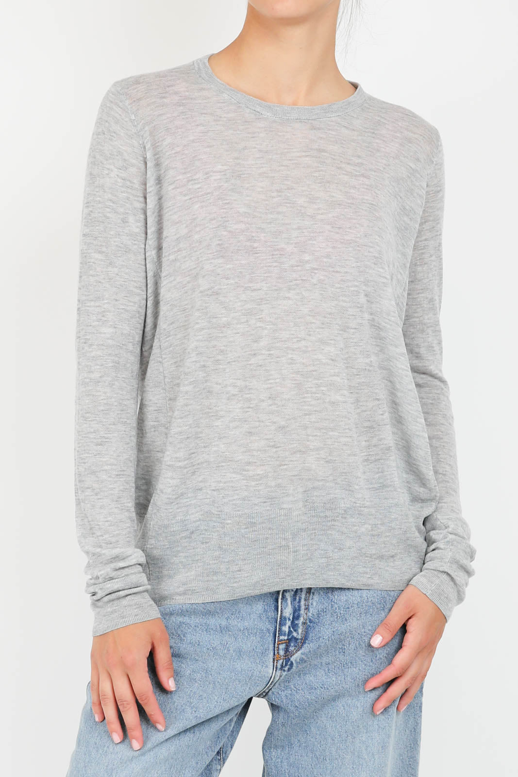 Pullover in Grau