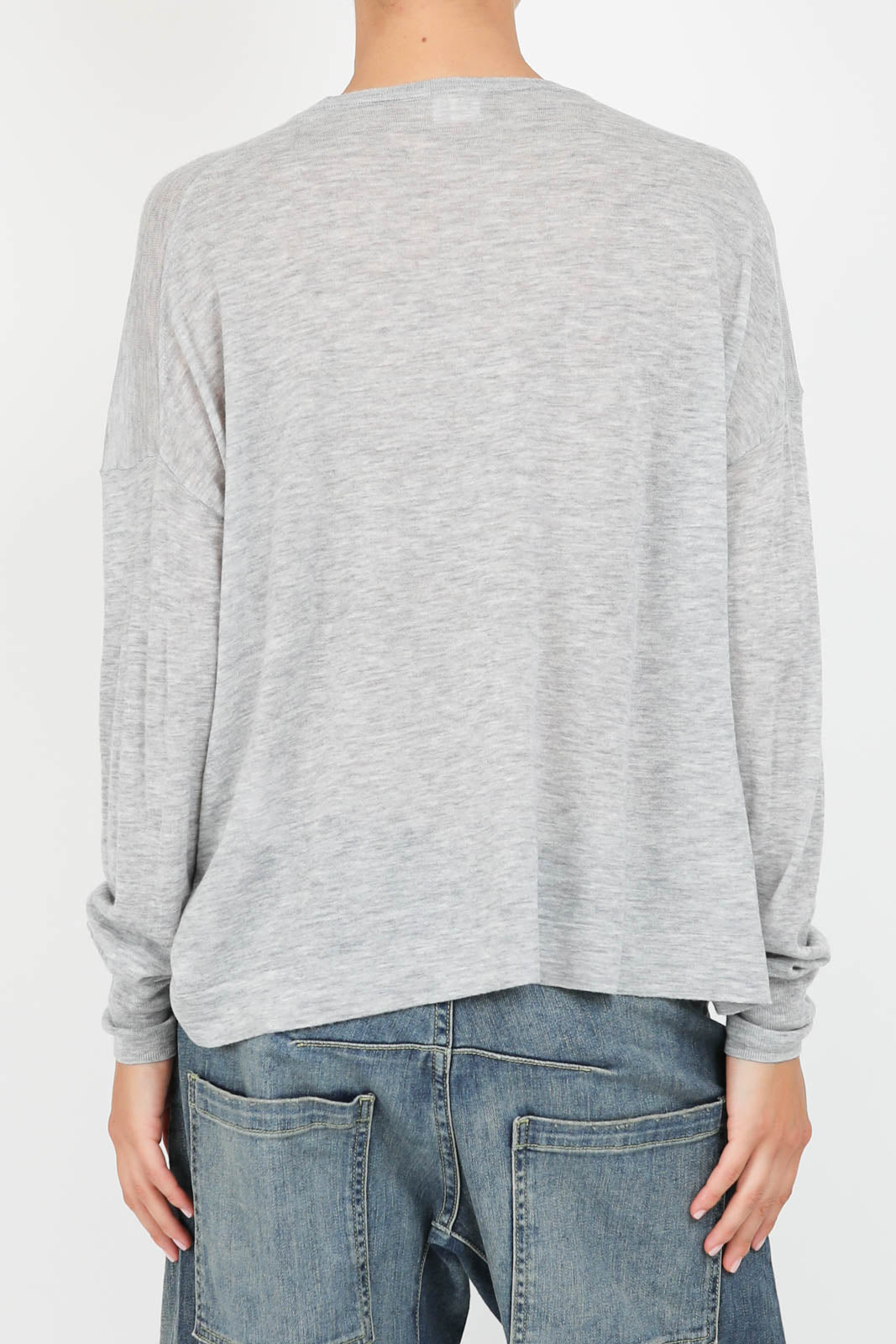 Pullover in Grau