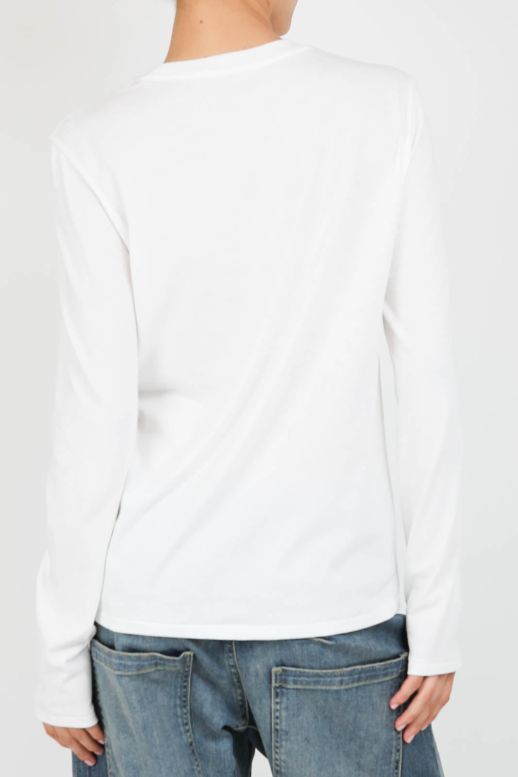 T-Shirt Longsleeve Mini Boy T in Optic White