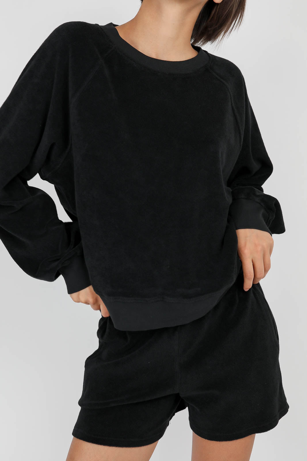 Pullover Hopper in Schwarz