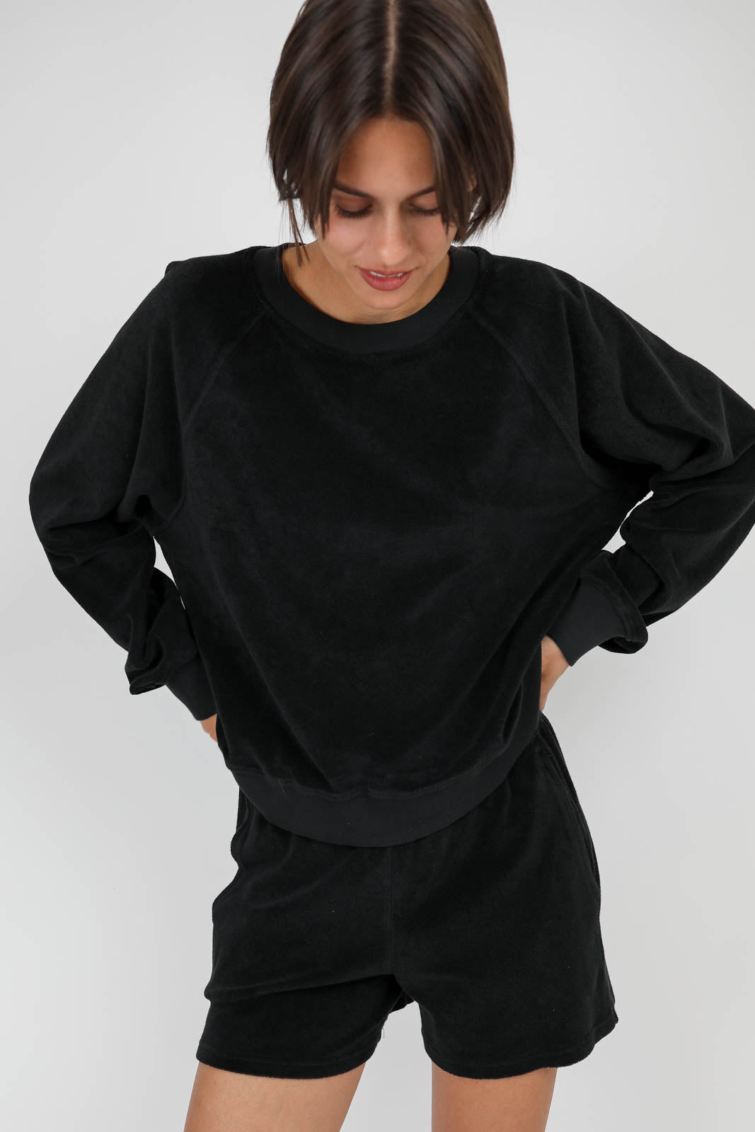 Pullover Hopper in Schwarz