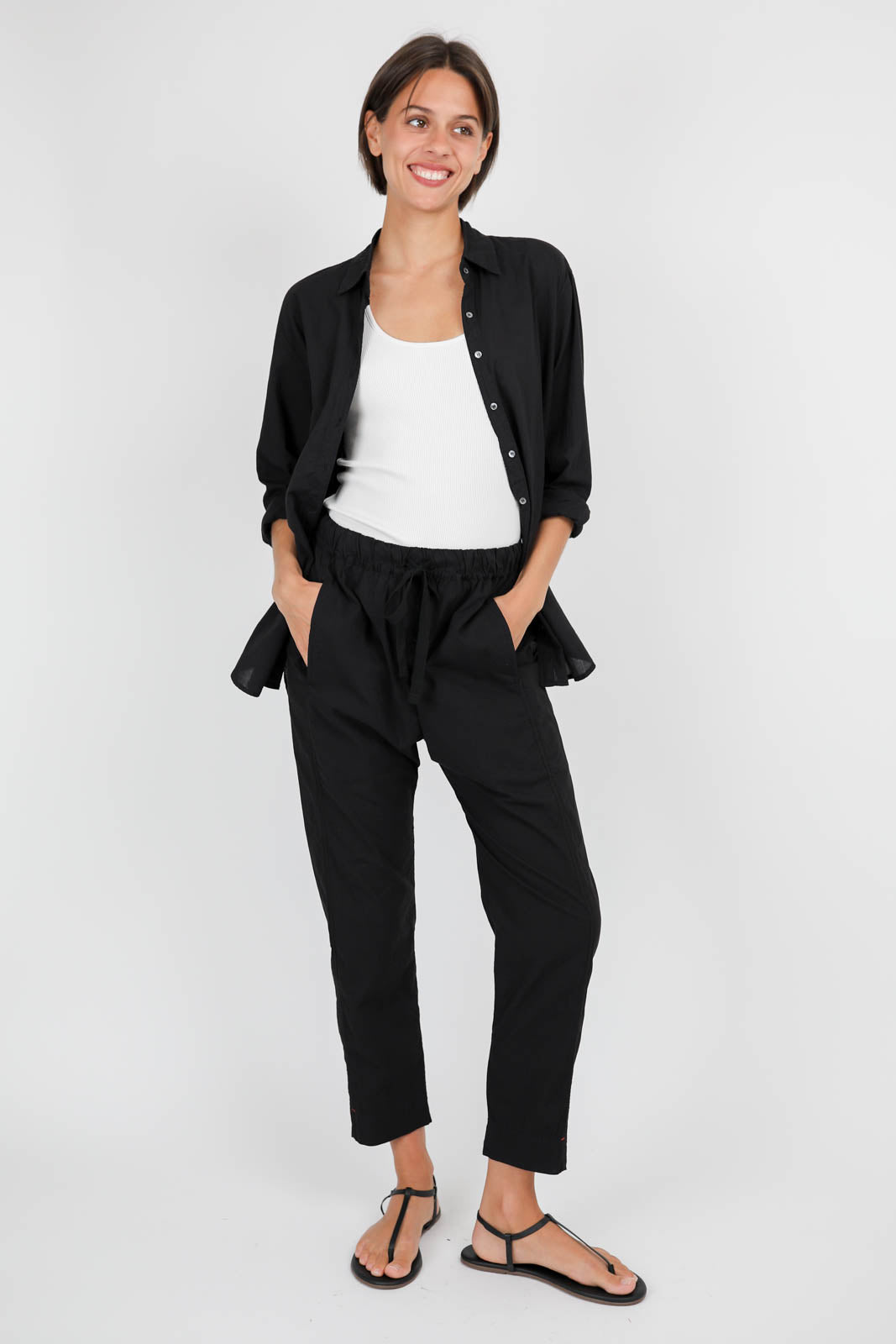 Hose Draper in Schwarz