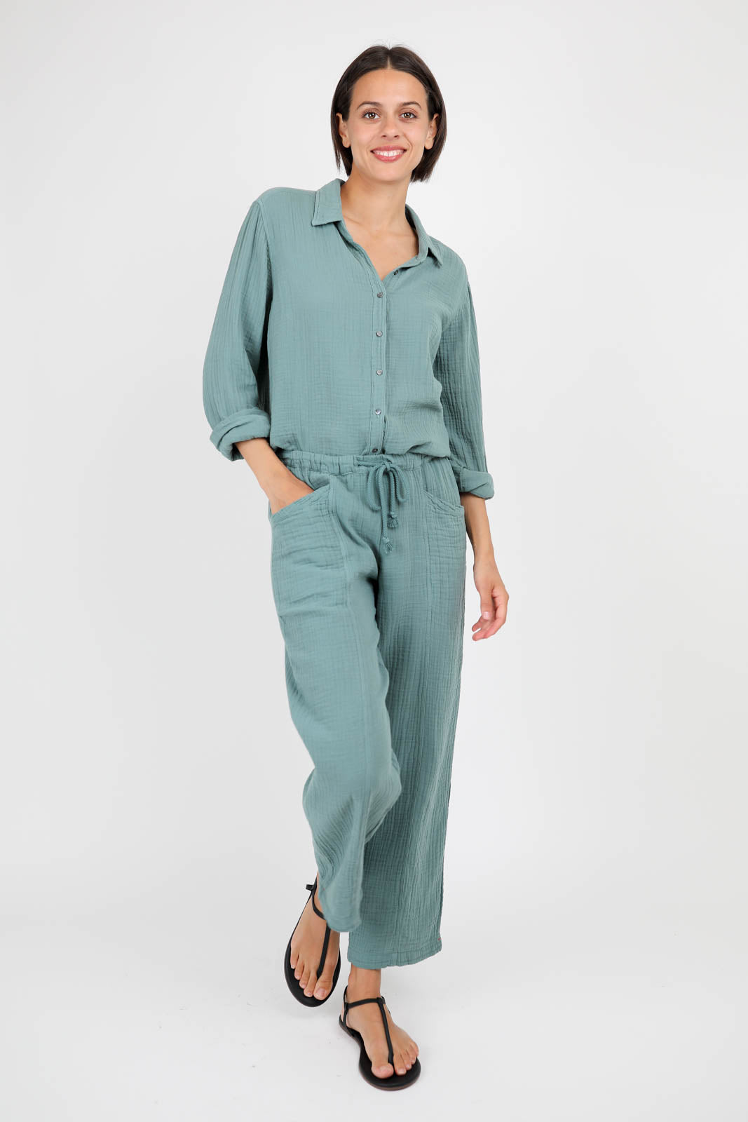 Hose Ozzie in Dusty Sage