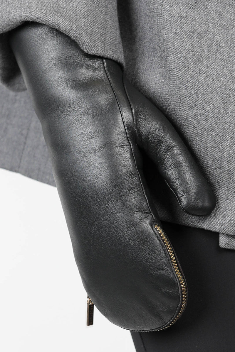 Handschuhe in Black/Grey