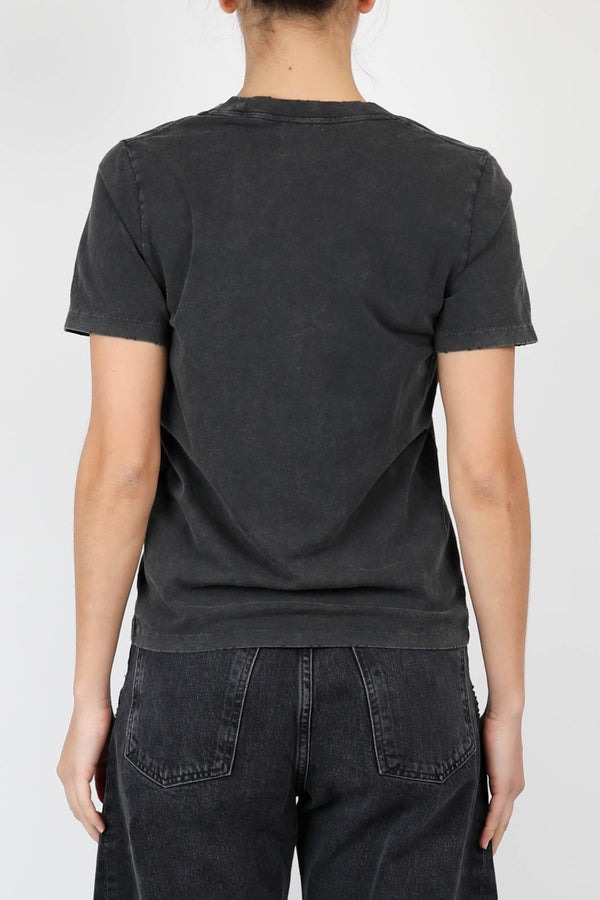 T-Shirt Ziliani in Faded Black