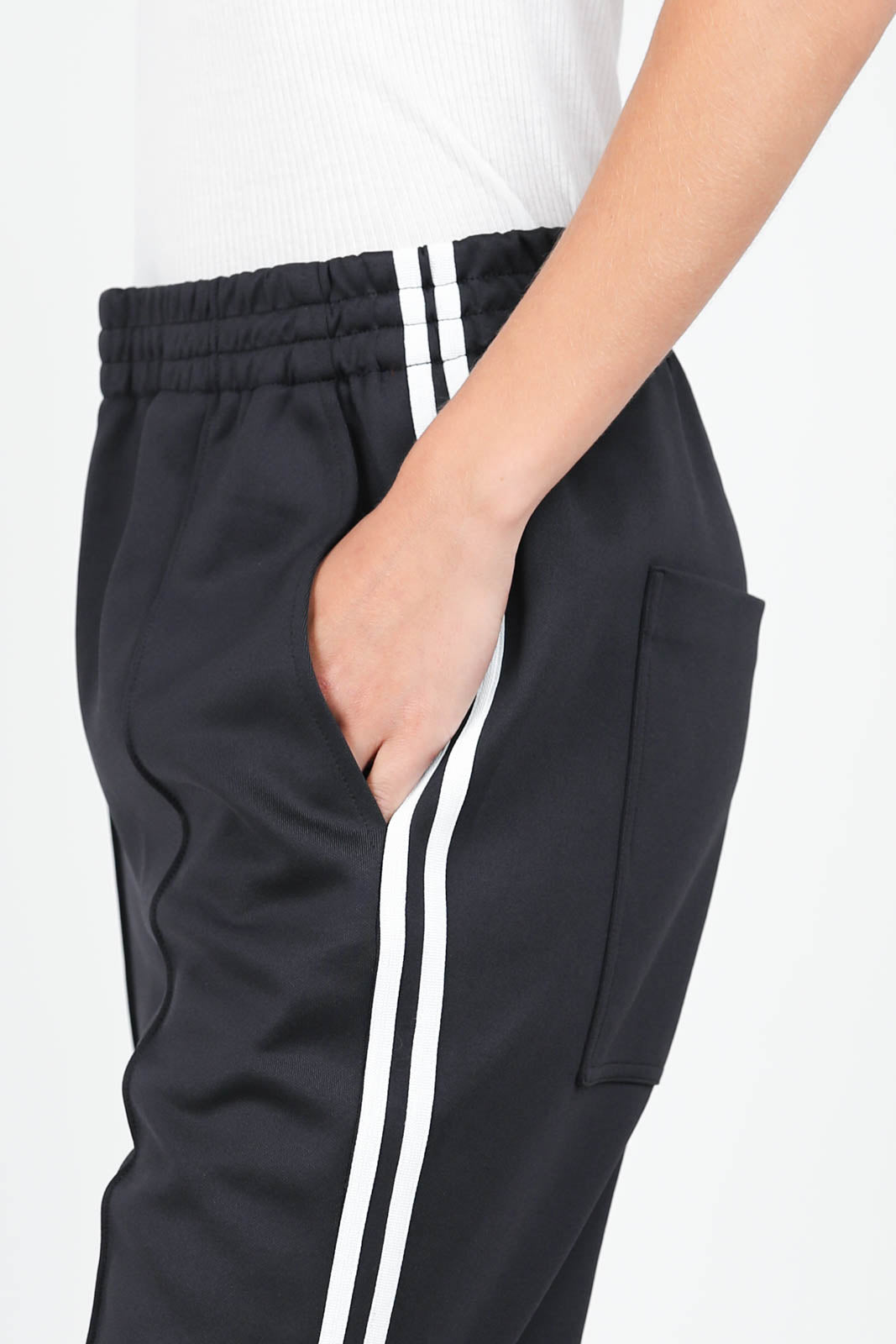 Hose Scottie Striped Jogger in Black Multi