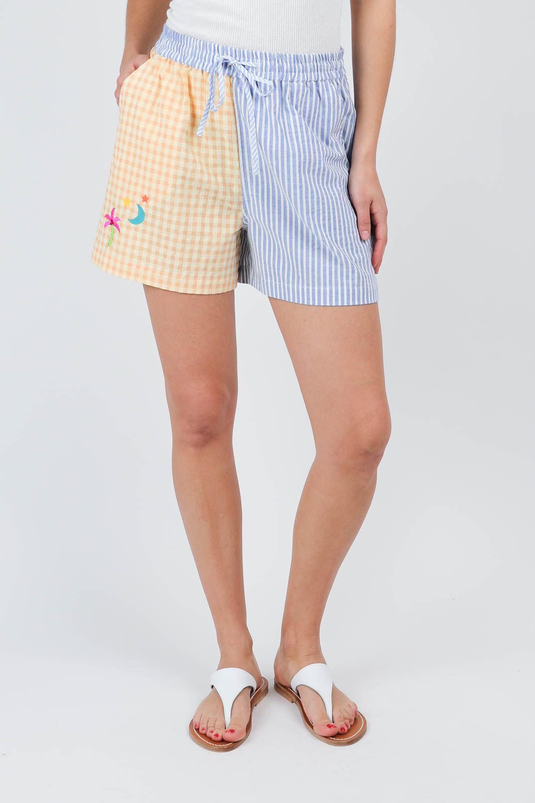 Shorts Newport in Yellow/Blue