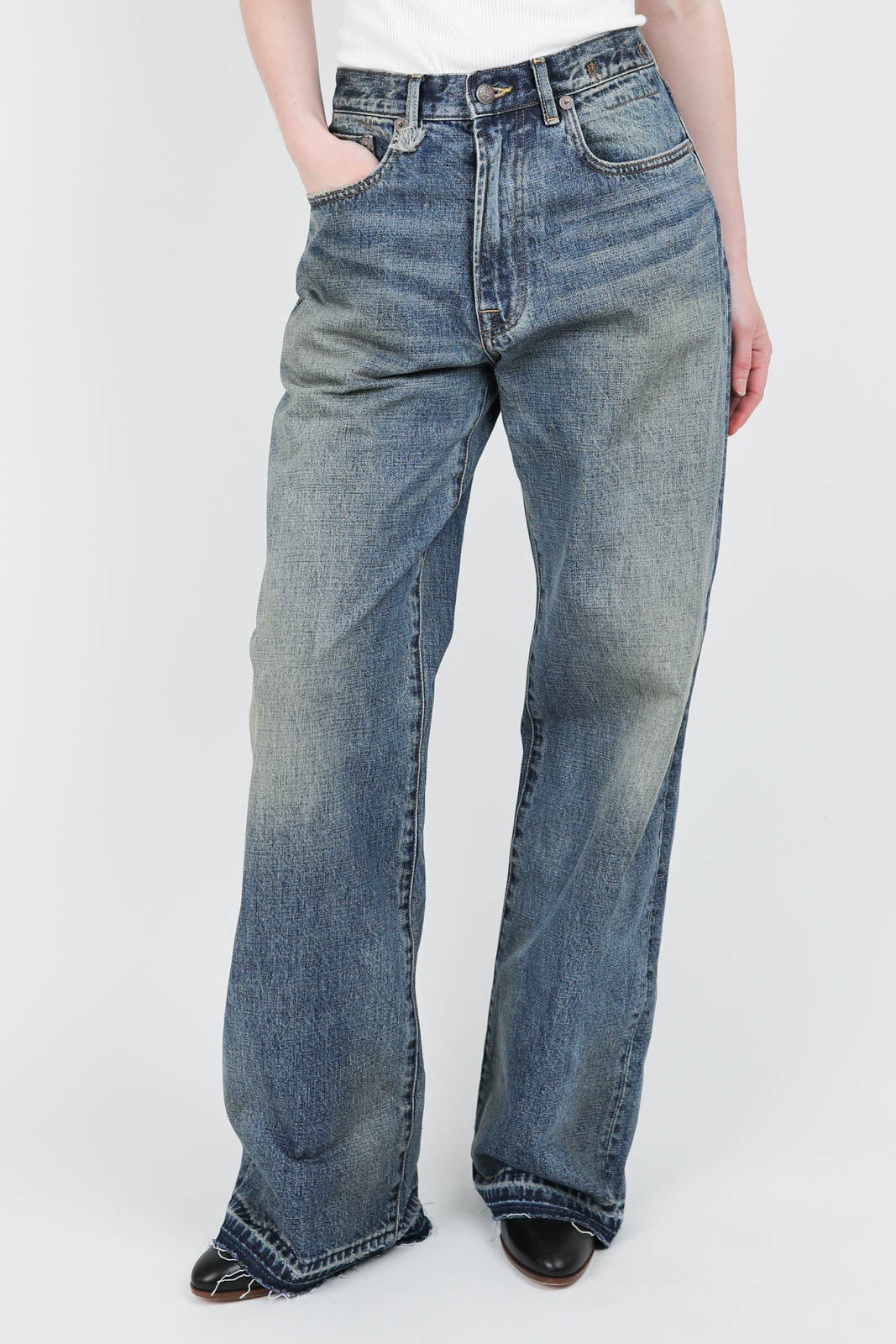 Jeans D'Arcy Loose in Barter Indigo
