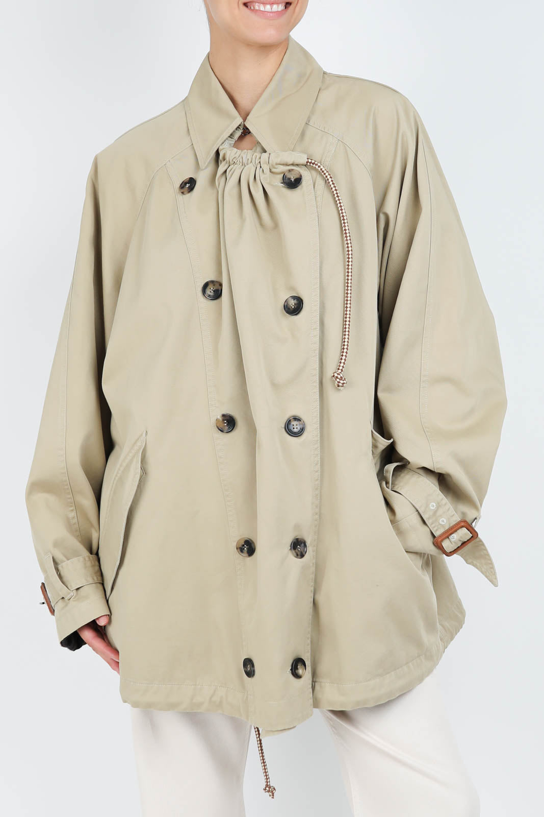 Jacke Dusika in Beige