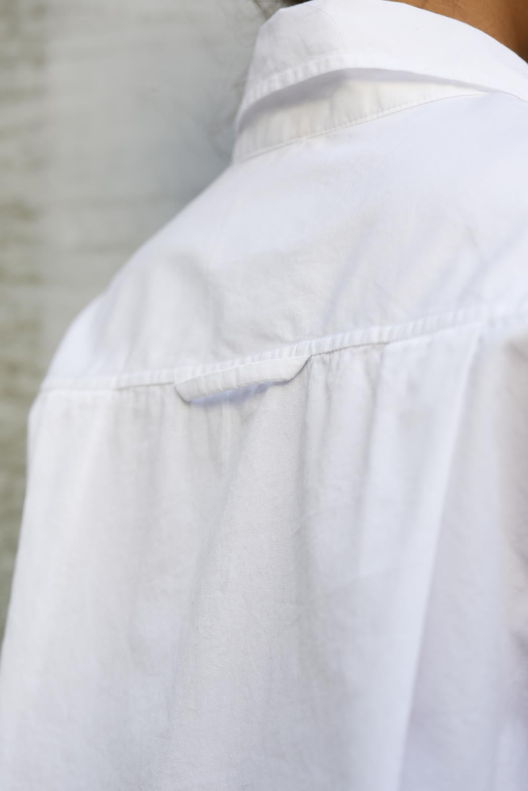 Bluse Kayla Shrunken in Optic White