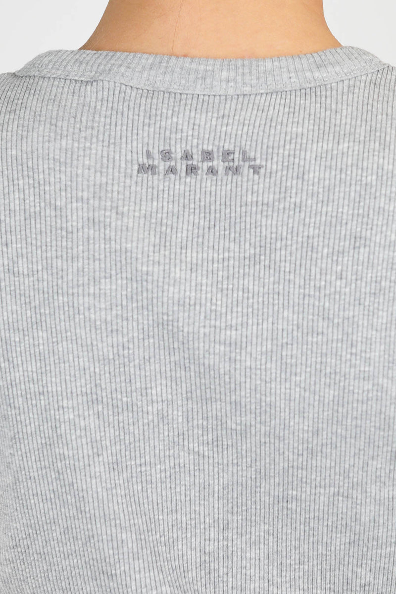 T-Shirt Taomi in Grau