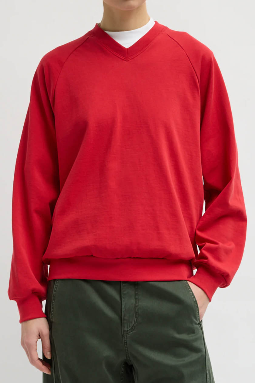 Tibi, Sweatshirt Perfect Vintage in Rot