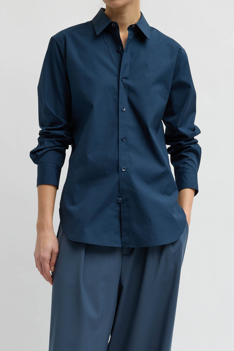 Tibi, Bluse Charlie in Navy