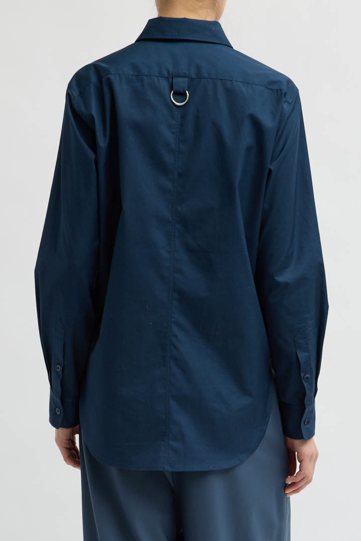 Tibi, Bluse Charlie in Navy