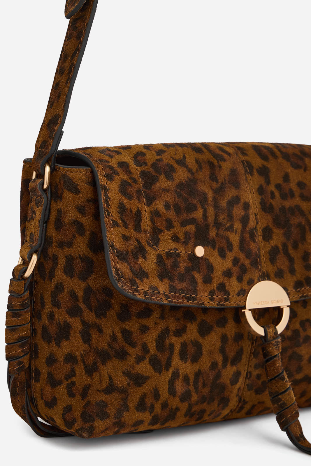 Vanessa Bruno, Tasche Clutch Othilia in Fauve