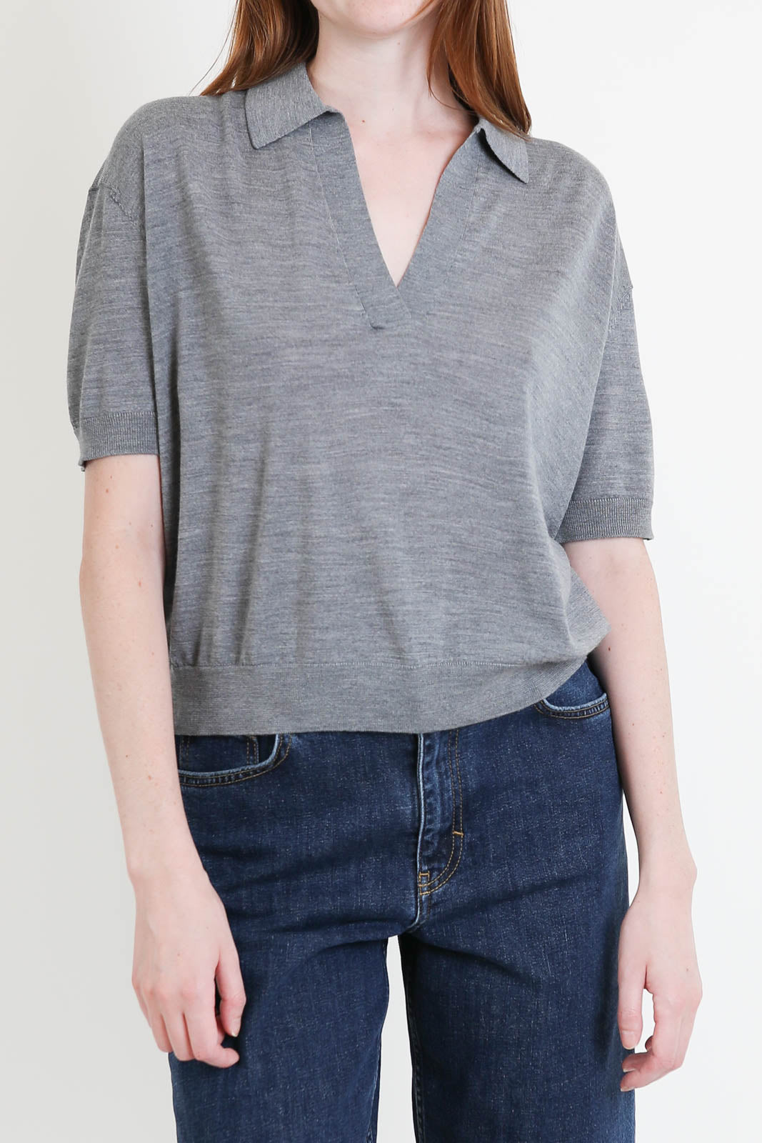 Vanessa Bruno, Pullover Halina in Gris Chine