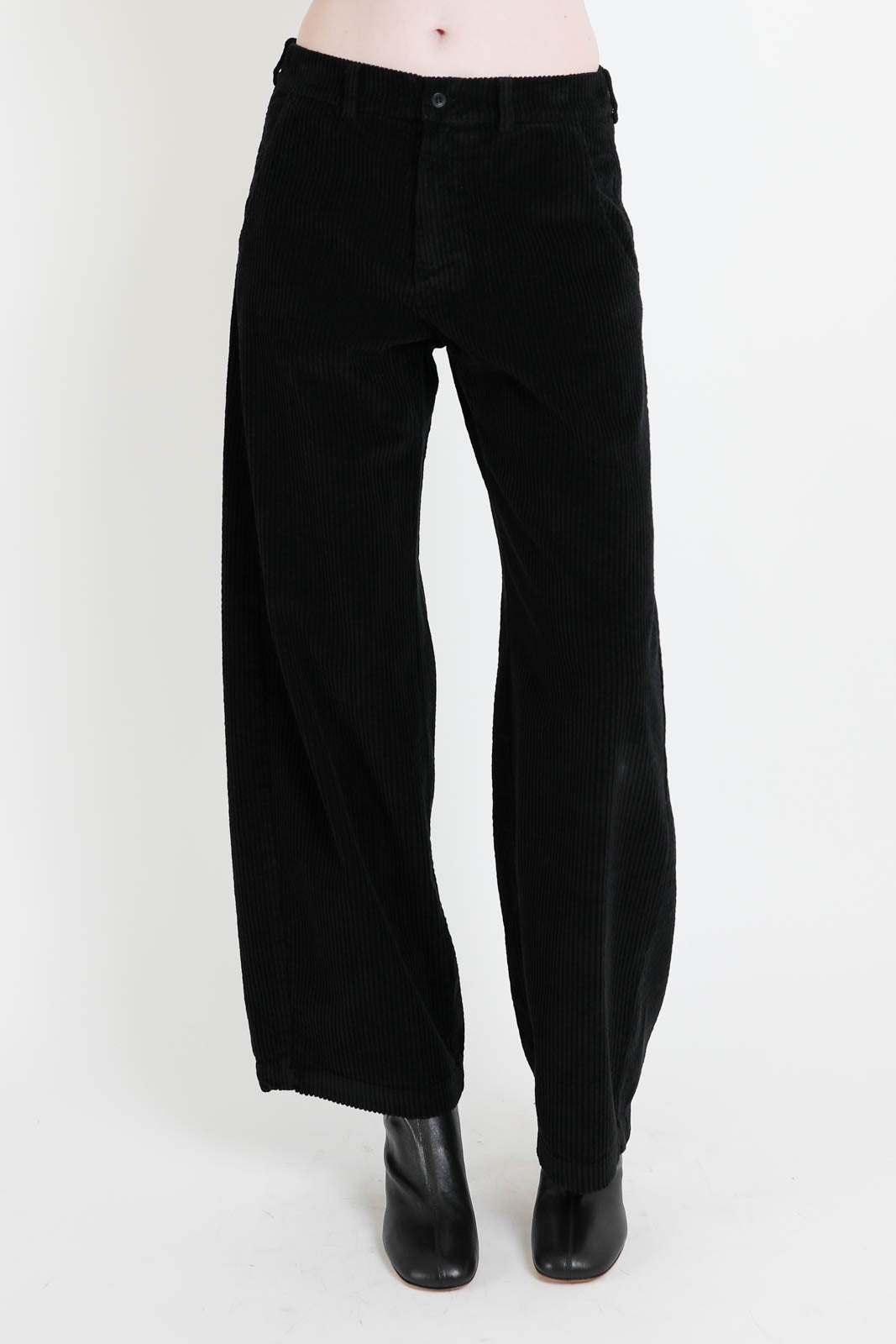 Labo.Art, Hose Sbam Velluto in Schwarz