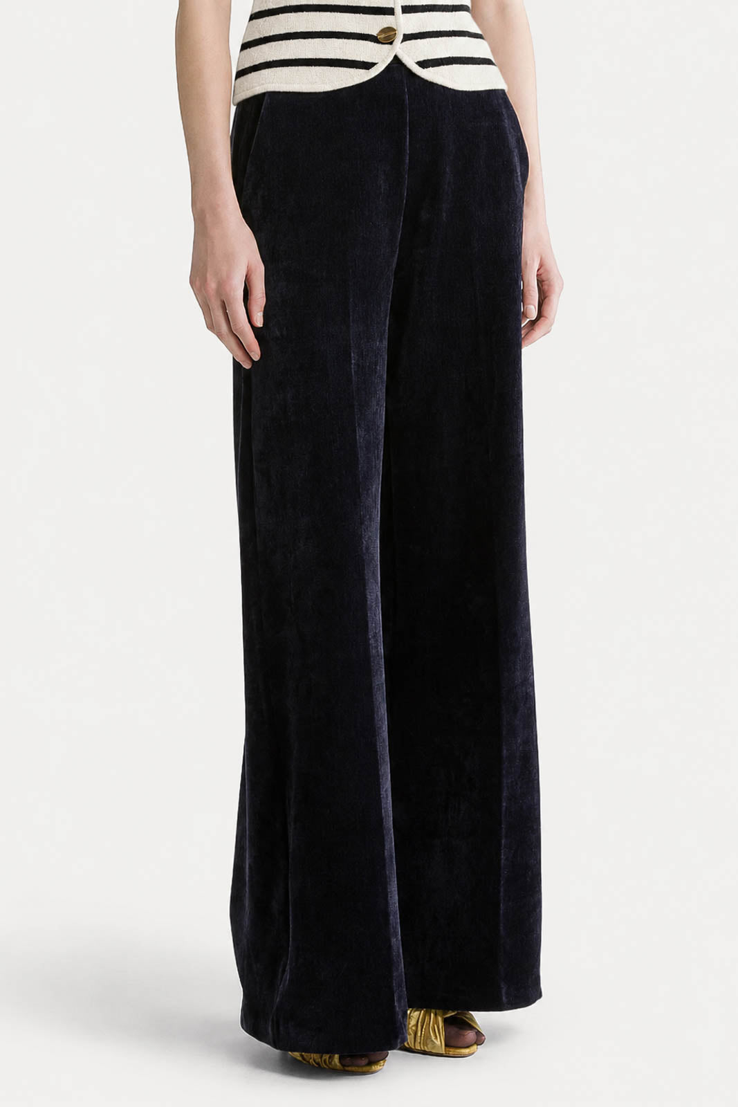 Forte-Forte, Hose Double Twill in Notte