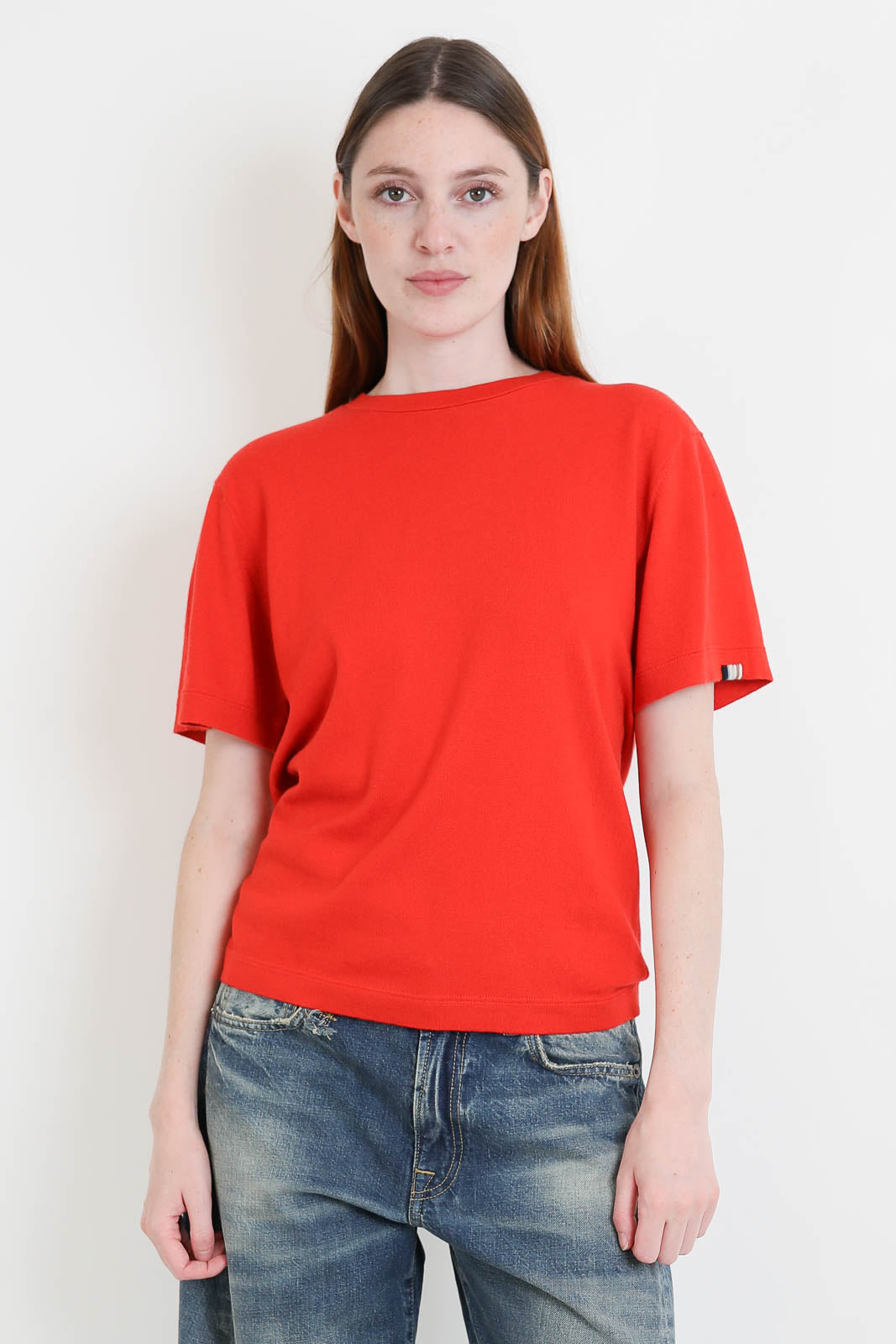 Extreme Cashmere, T-Shirt Cuba in Tomato