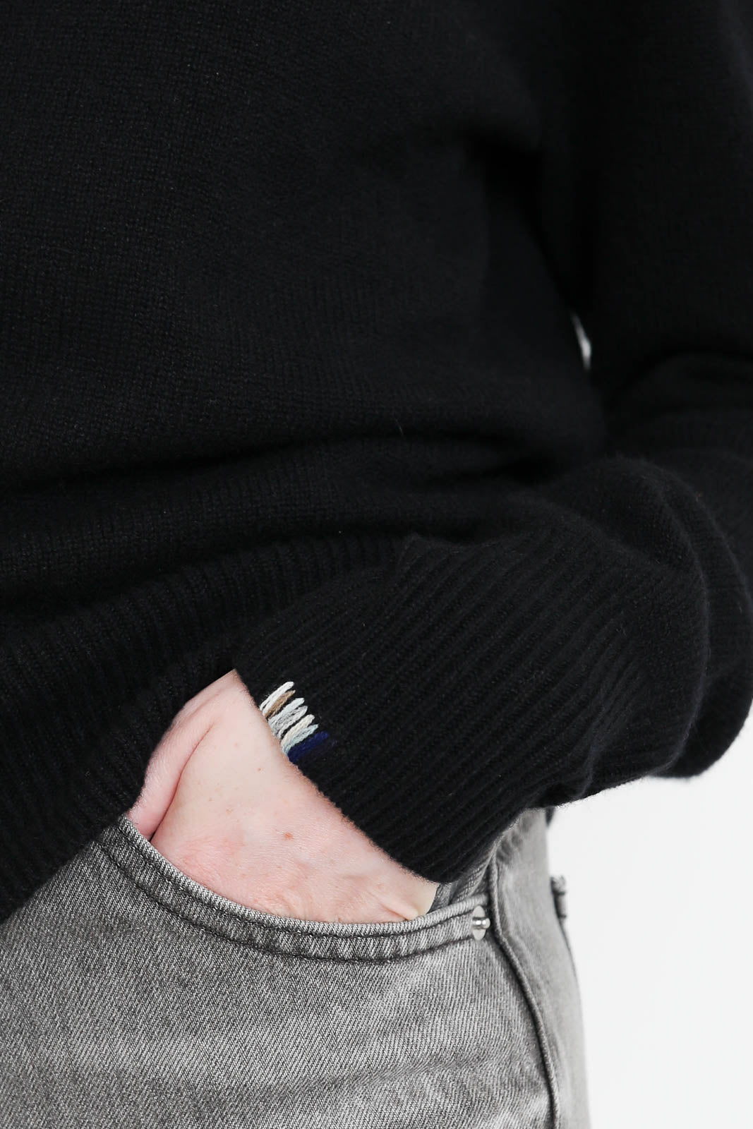 Extreme Cashmere, Cardigan Little Lamb in Raven