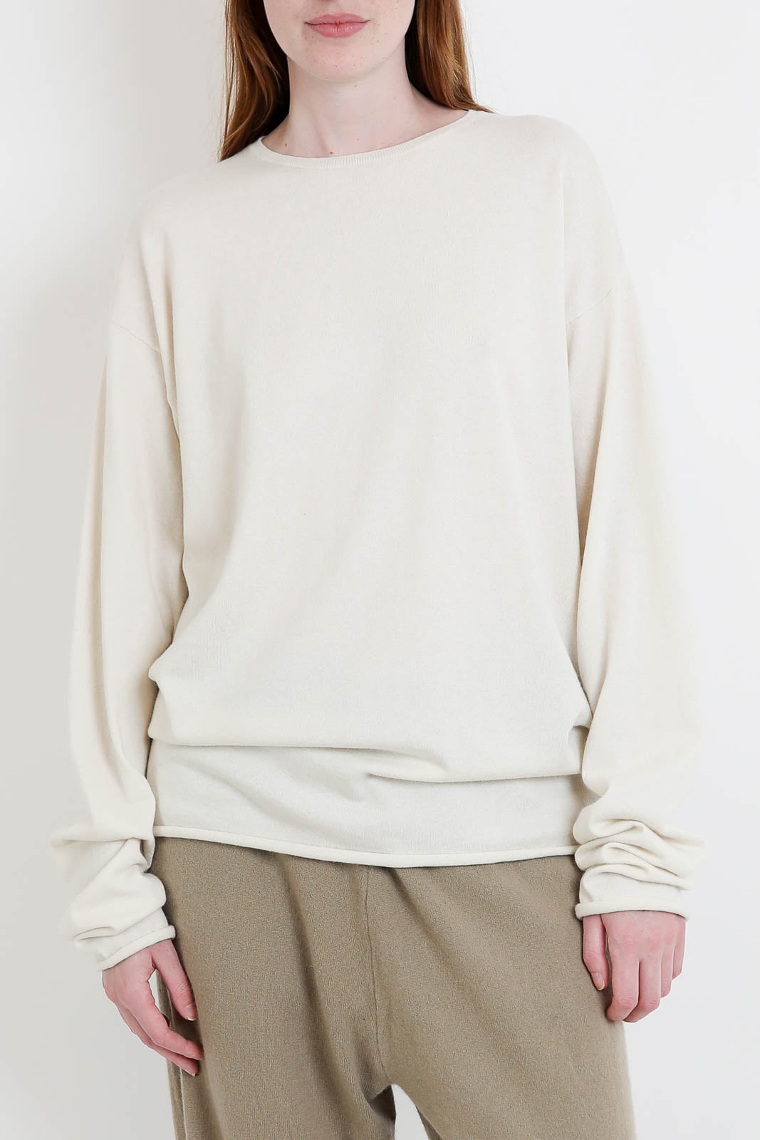 Extreme Cashmere, Pullover Aries in Bone