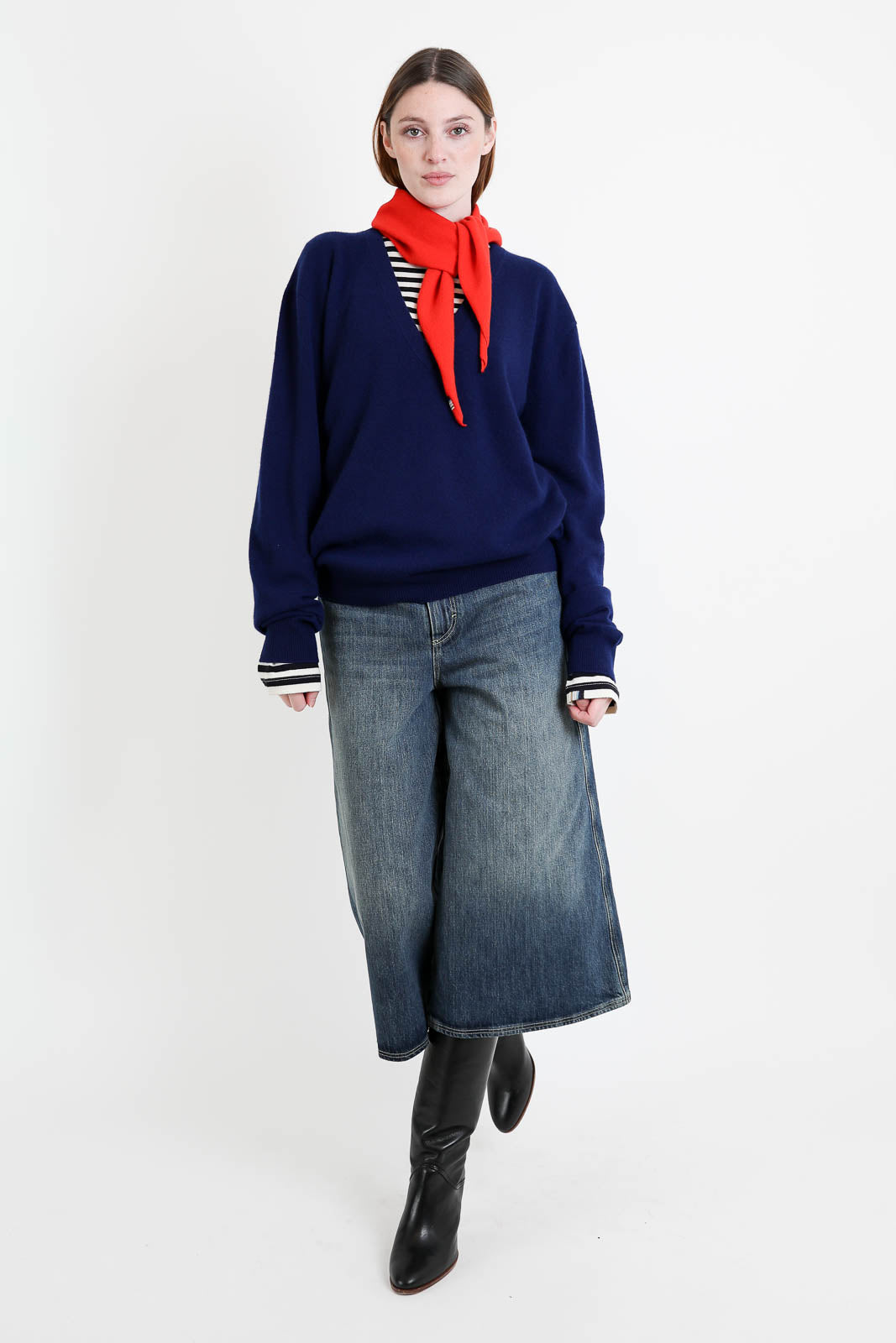 Extreme Cashmere, Pullover Ben in Midnight