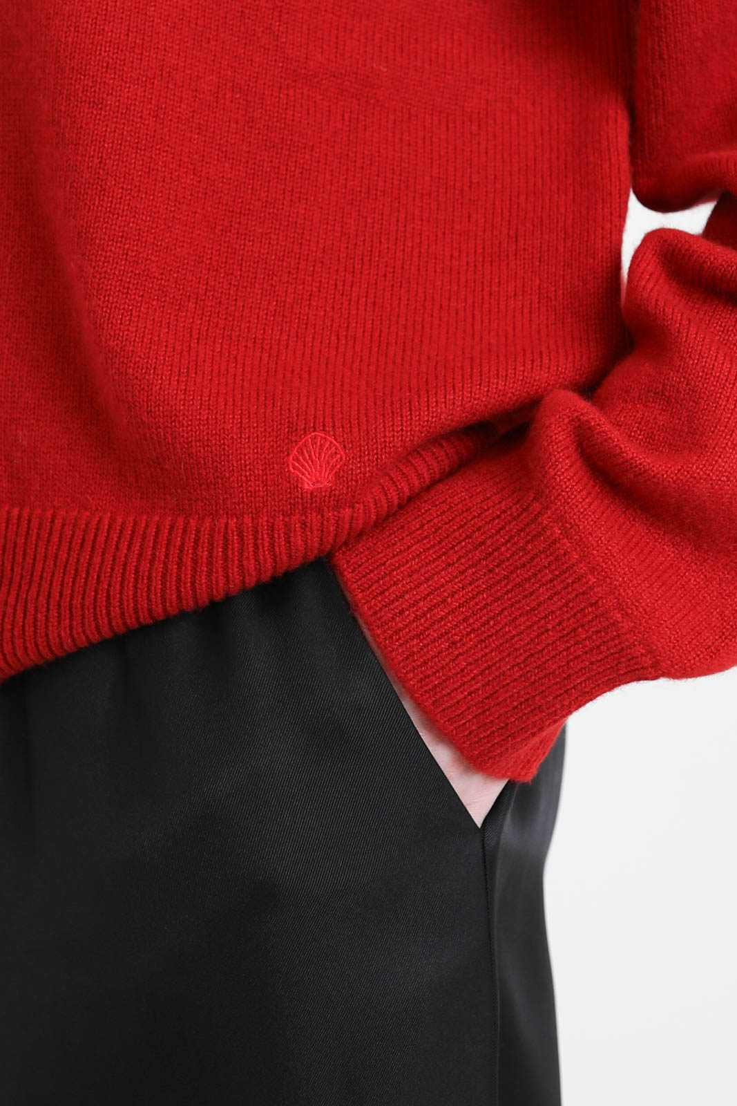 Loulou de Saison, Pullover Malo in Red Melange