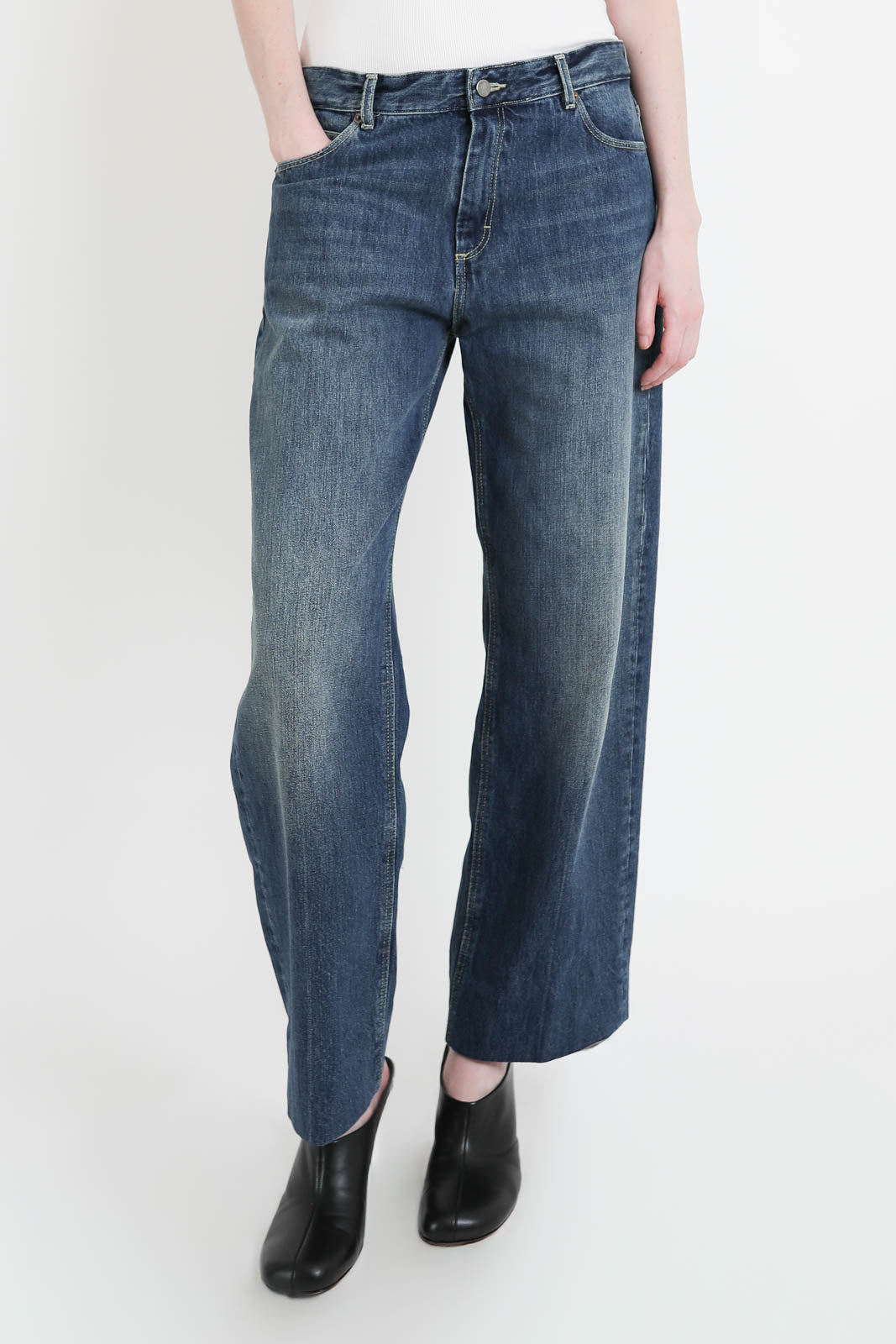 Soeur, Jeans Jerry in Denim Bleu Delave