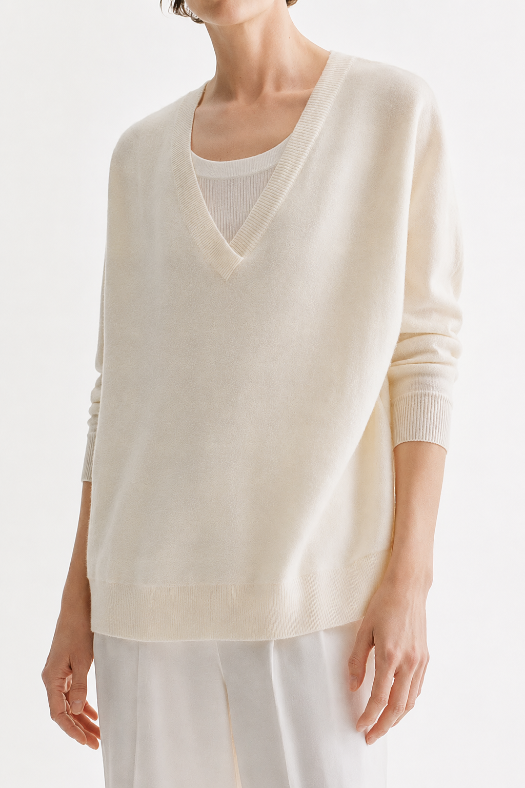 Lisa Yang, Pullover Kenny in Cream