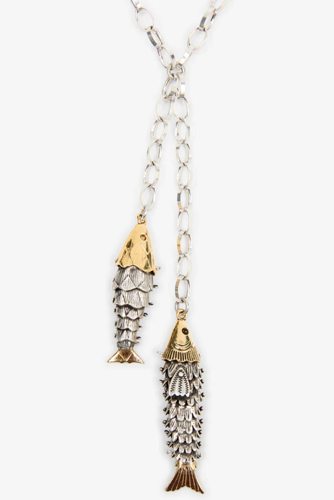Isabel Marant, Halskette River in Silver/Dore
