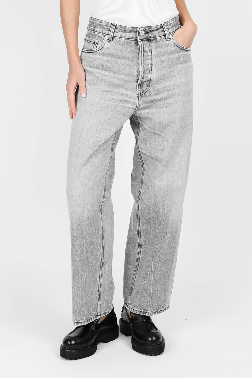 Jeans Betty in Fog Grey