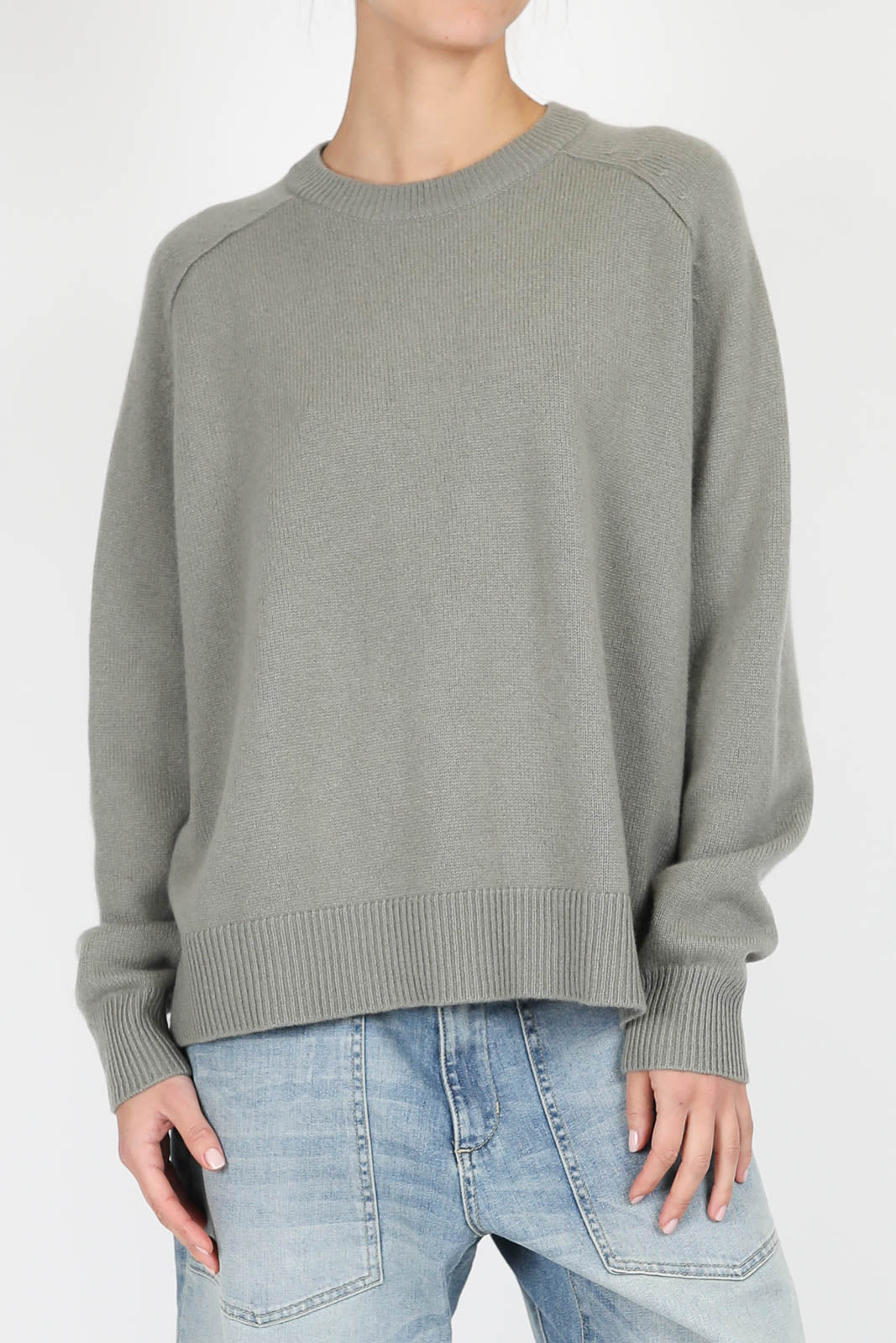 Pullover Boyfriend in Sage Green