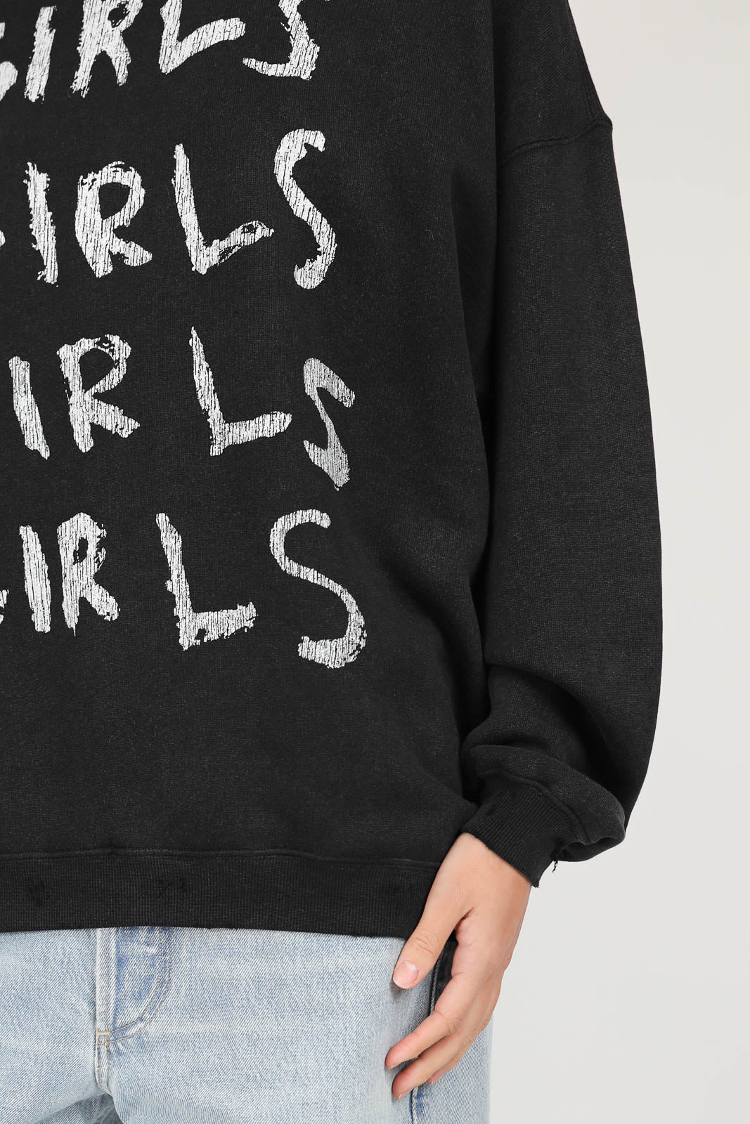 Pullover Girls Girls in Acid Black