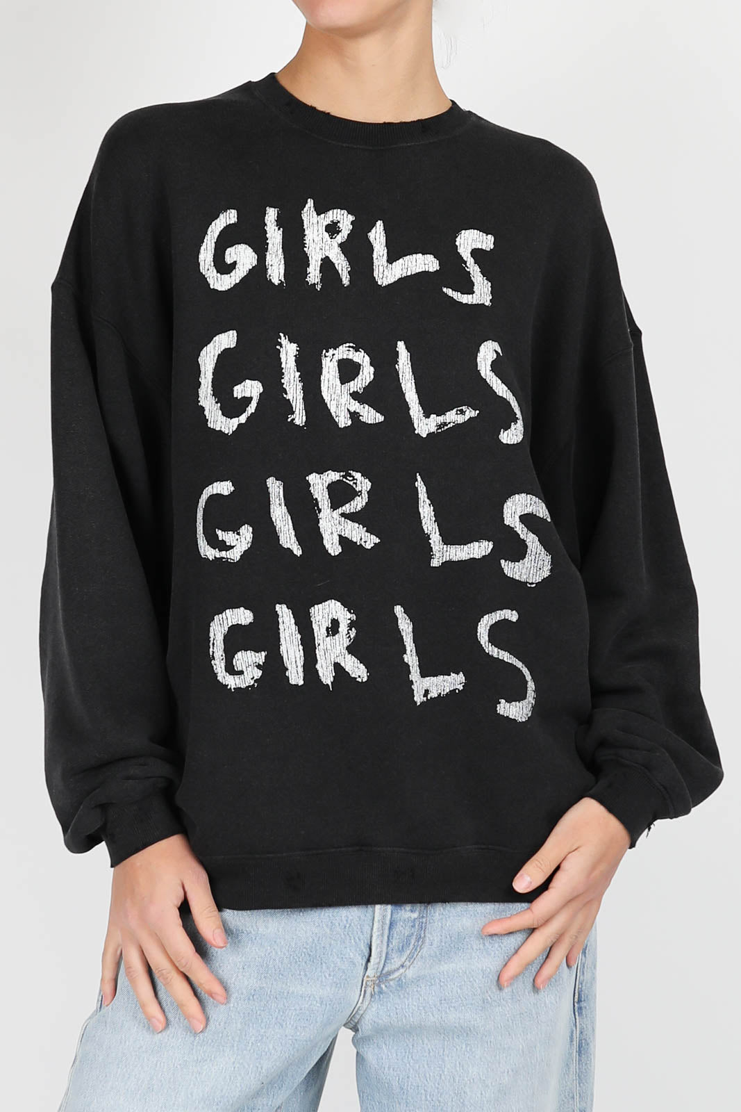 Pullover Girls Girls in Acid Black