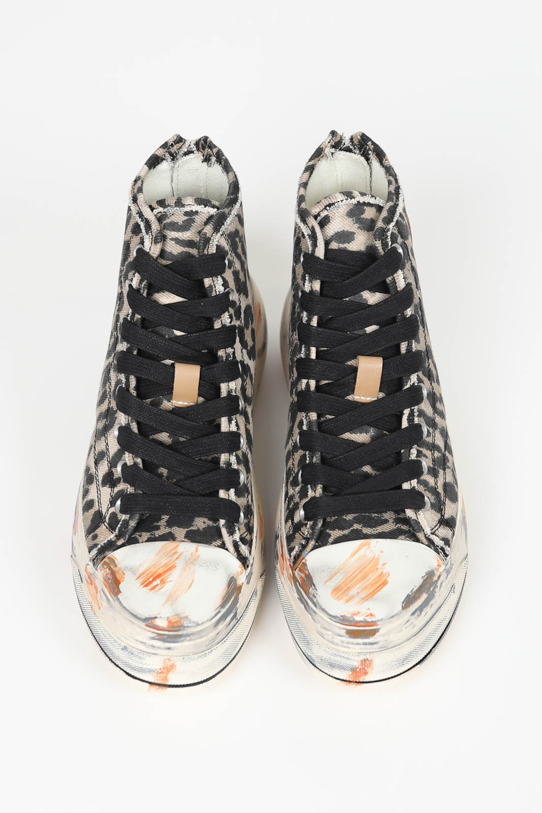 Sneakers Kurt in Distressed Light Leopard