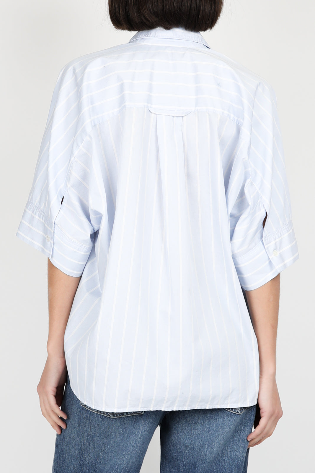 Bluse Claire in Rhodes Stripe